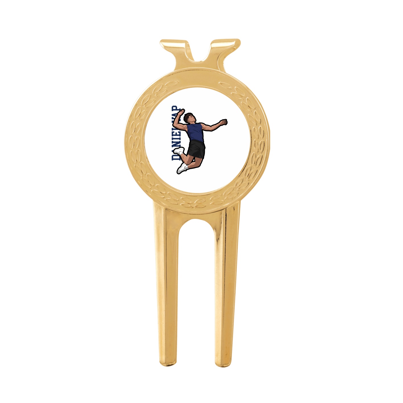 Divot Tool with Ball Marker — Name Vertical in Classic