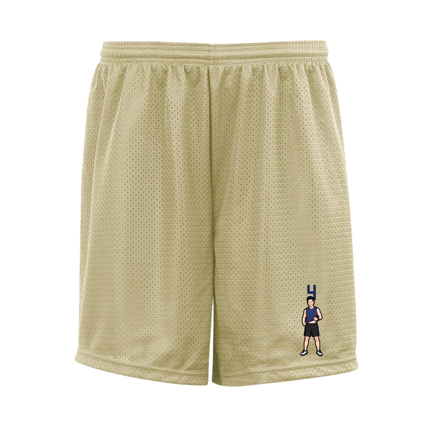 Shorts — Number Top in Vegas Gold