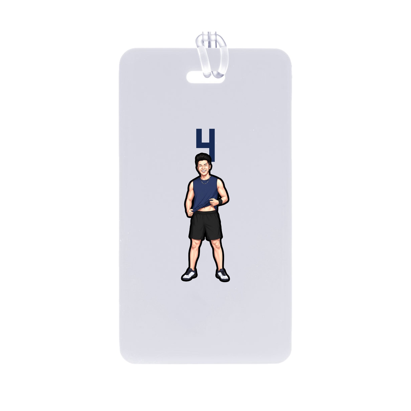 Bag Tag — Number Top in Classic