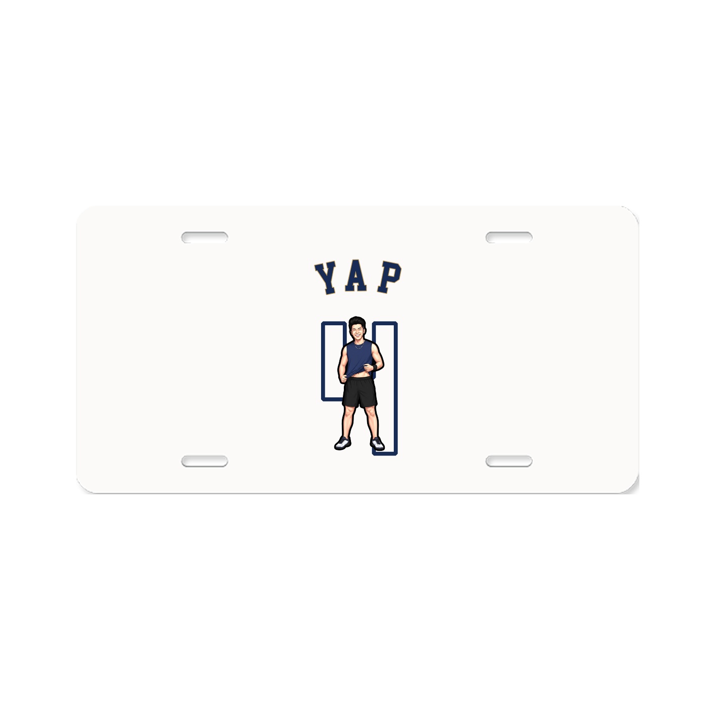 License Plate — Shirsey Arch in Classic