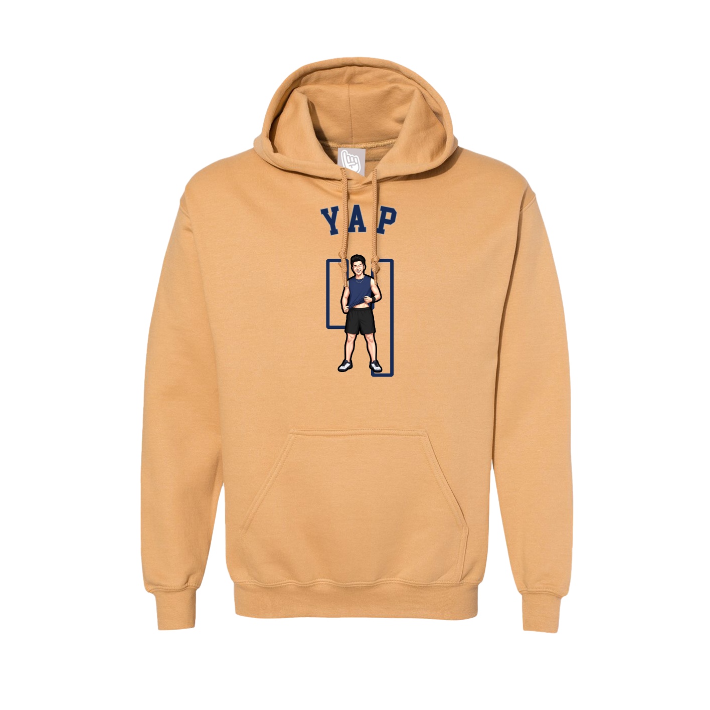 Hoodie — Shirsey Arch in Vegas Gold