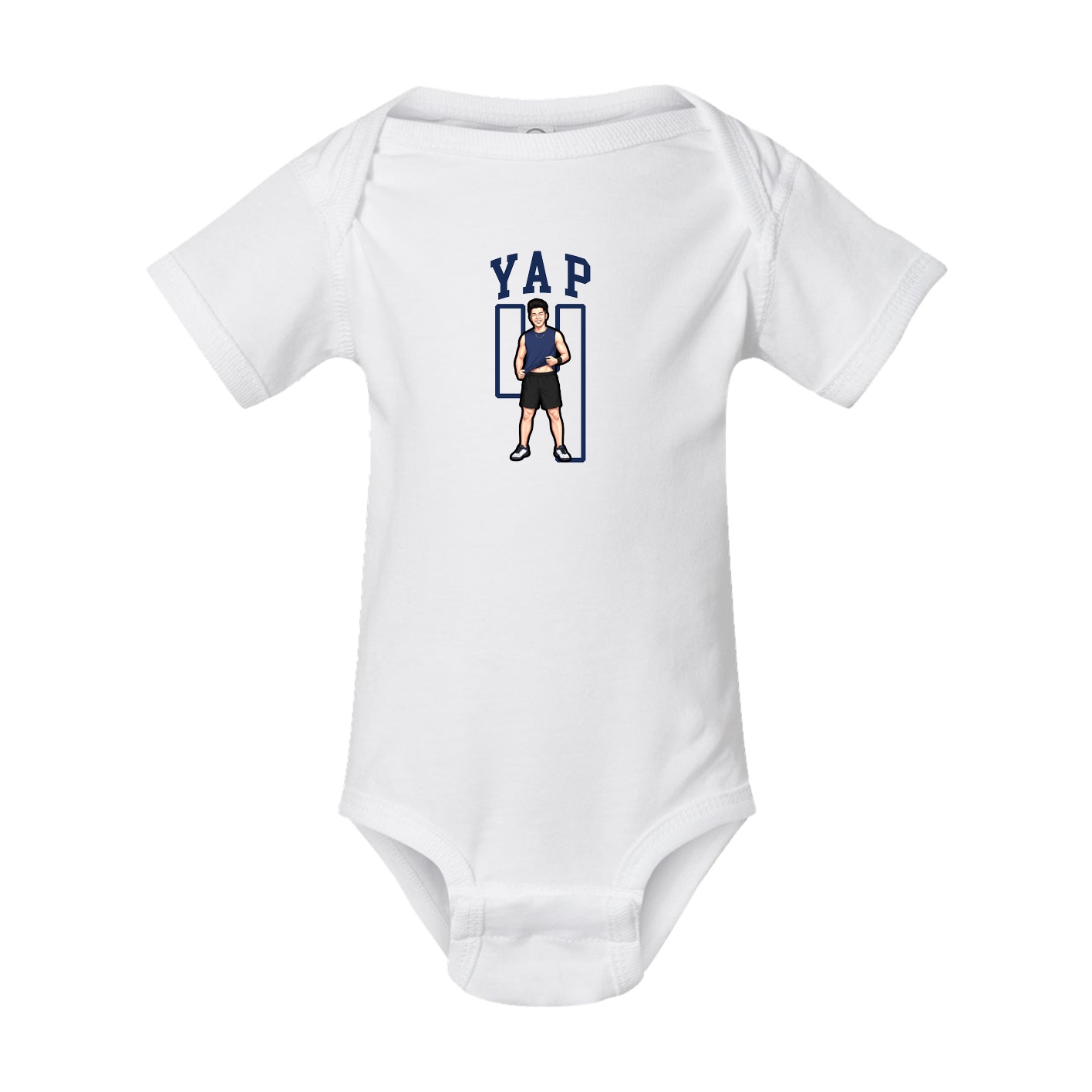 Baby Onesie — Shirsey in White