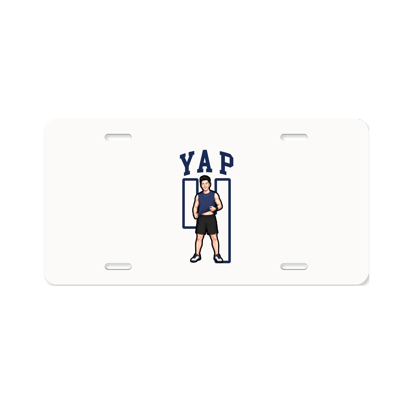 Aluminum License Plate