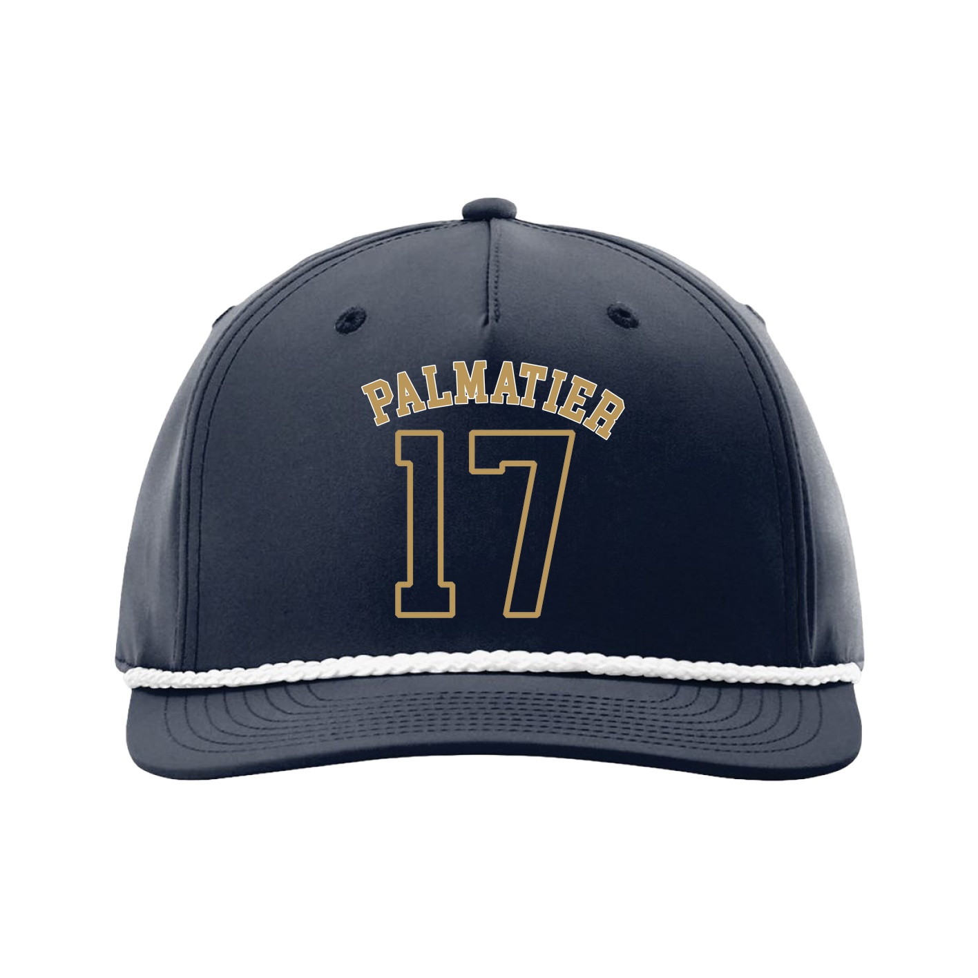 Five-Panel Classic Rope Cap — Shirsey Arch in Navy
