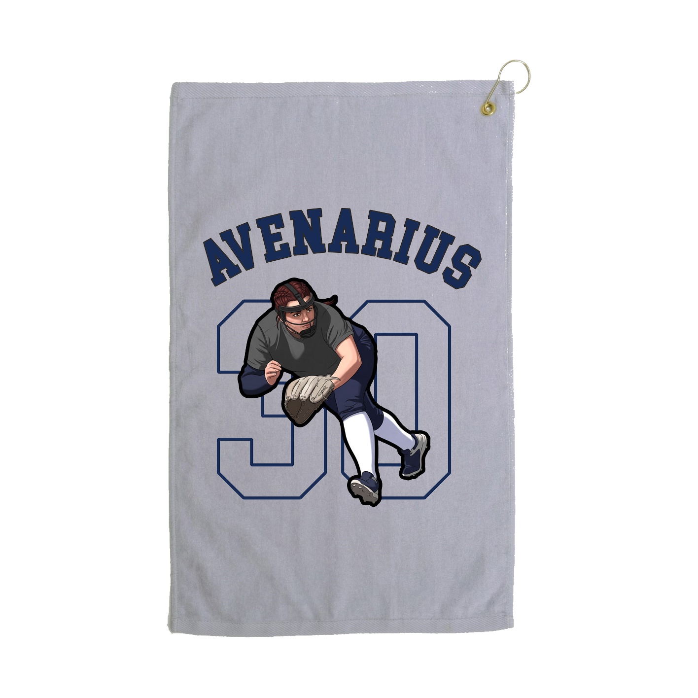 Golf Towel — Shirsey Arch in Grey