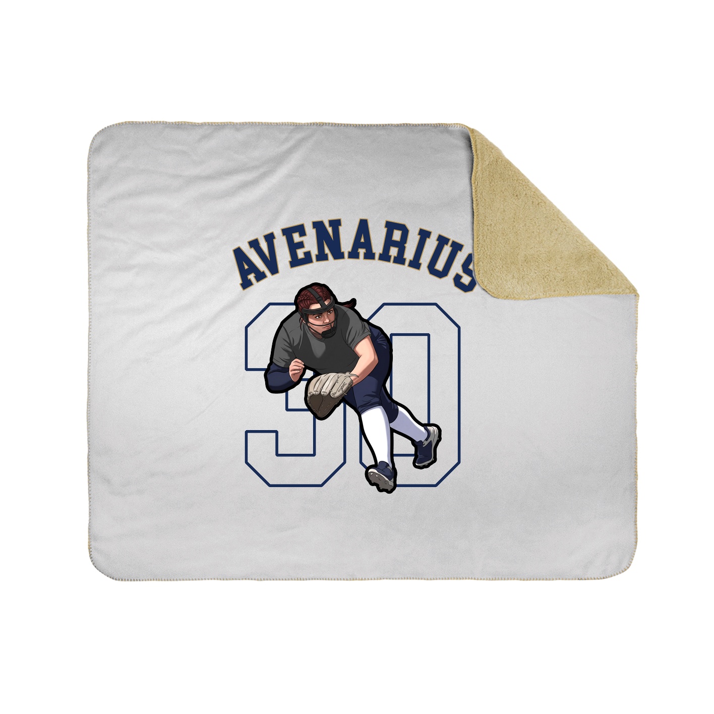 Throw Blanket — Shirsey Arch in White