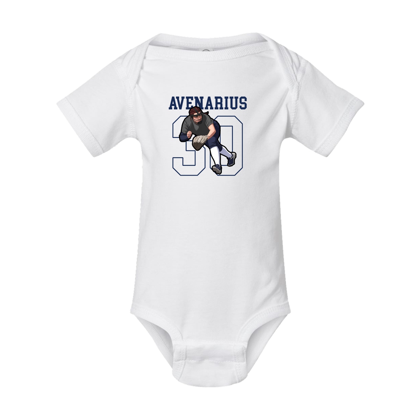 Baby Onesie — Shirsey in White