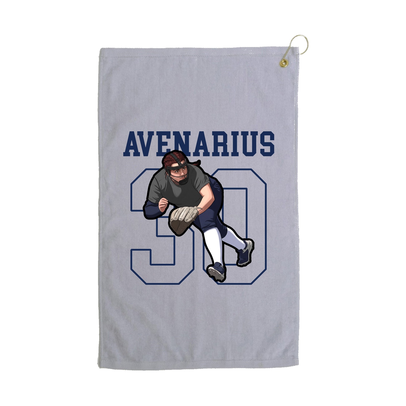 Golf Towel — Shirsey in Grey