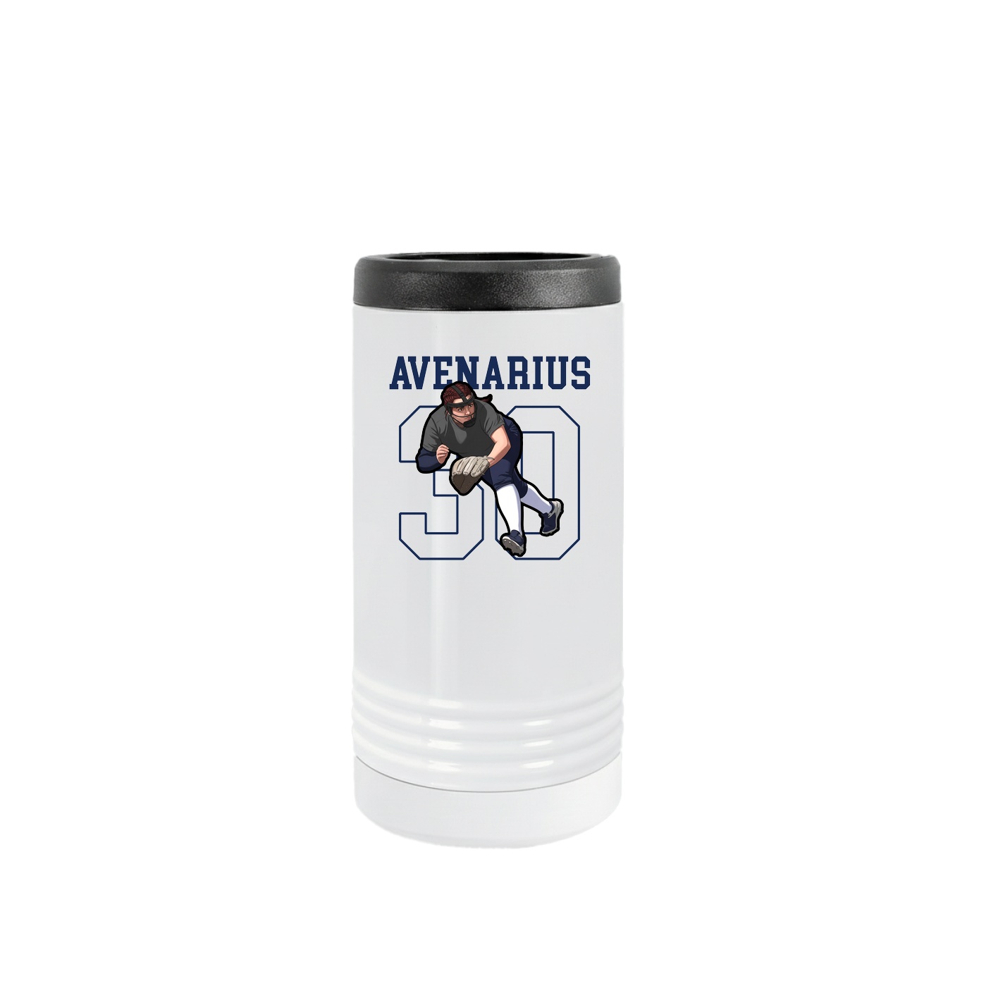 Slim Beverage Holder — Shirsey in White