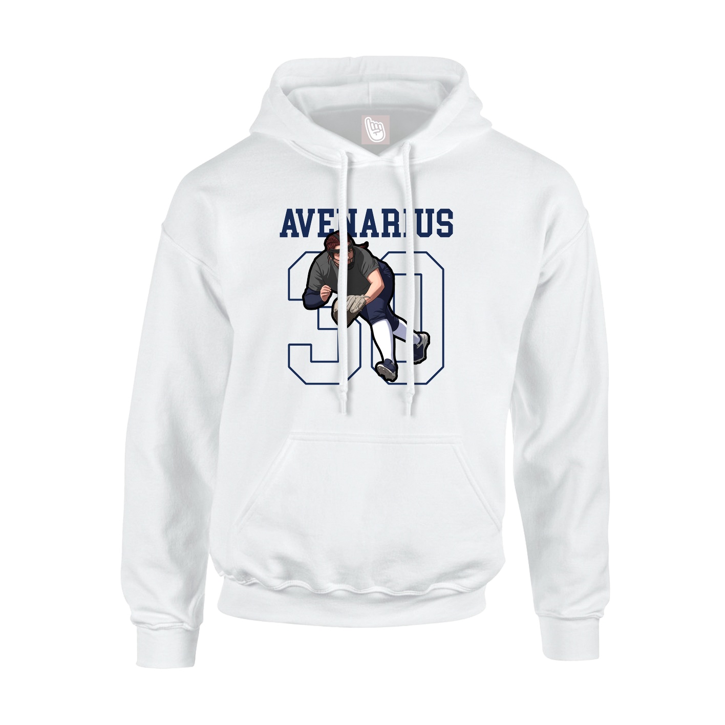 Youth Hoodie — Shirsey in White