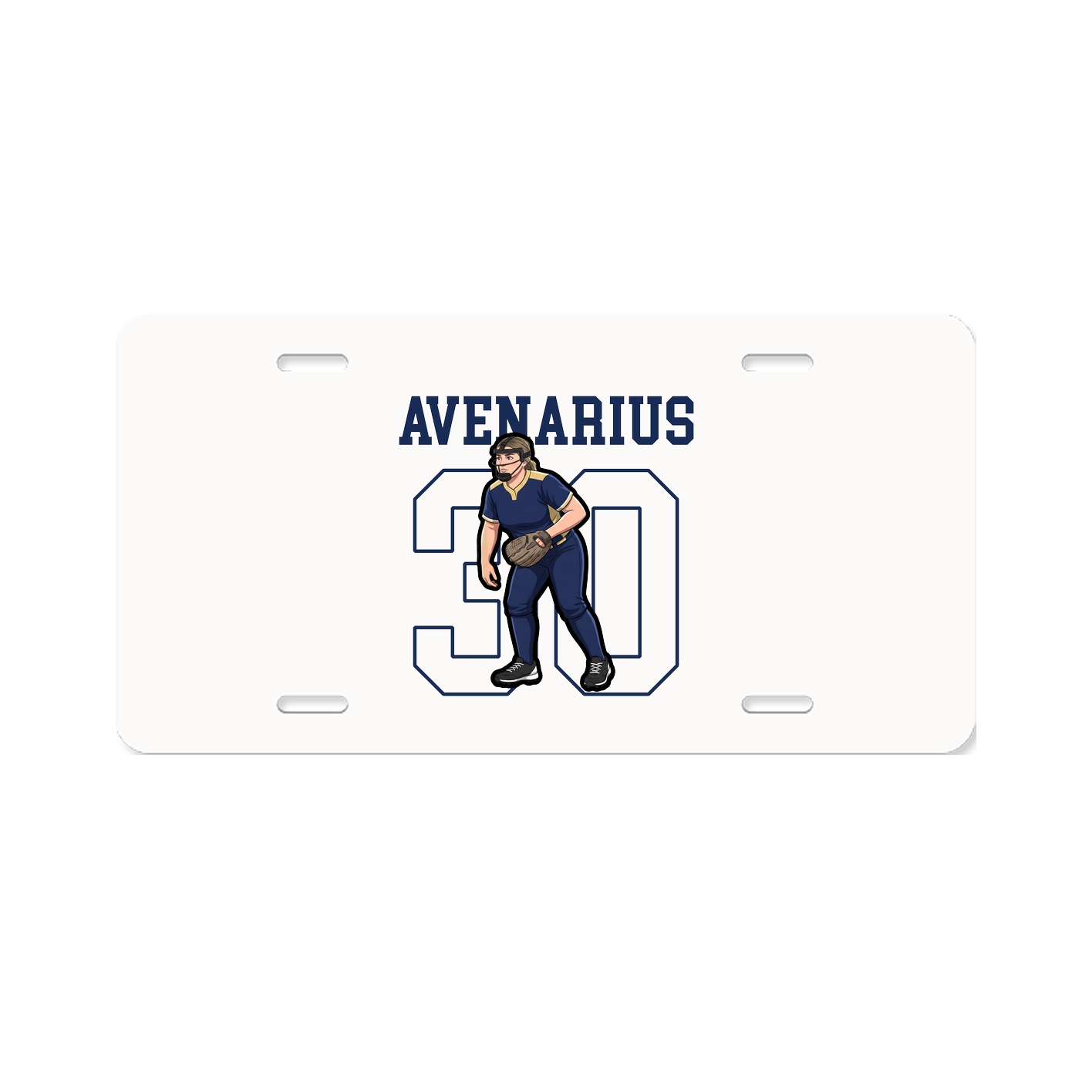 License Plate — Shirsey in Classic