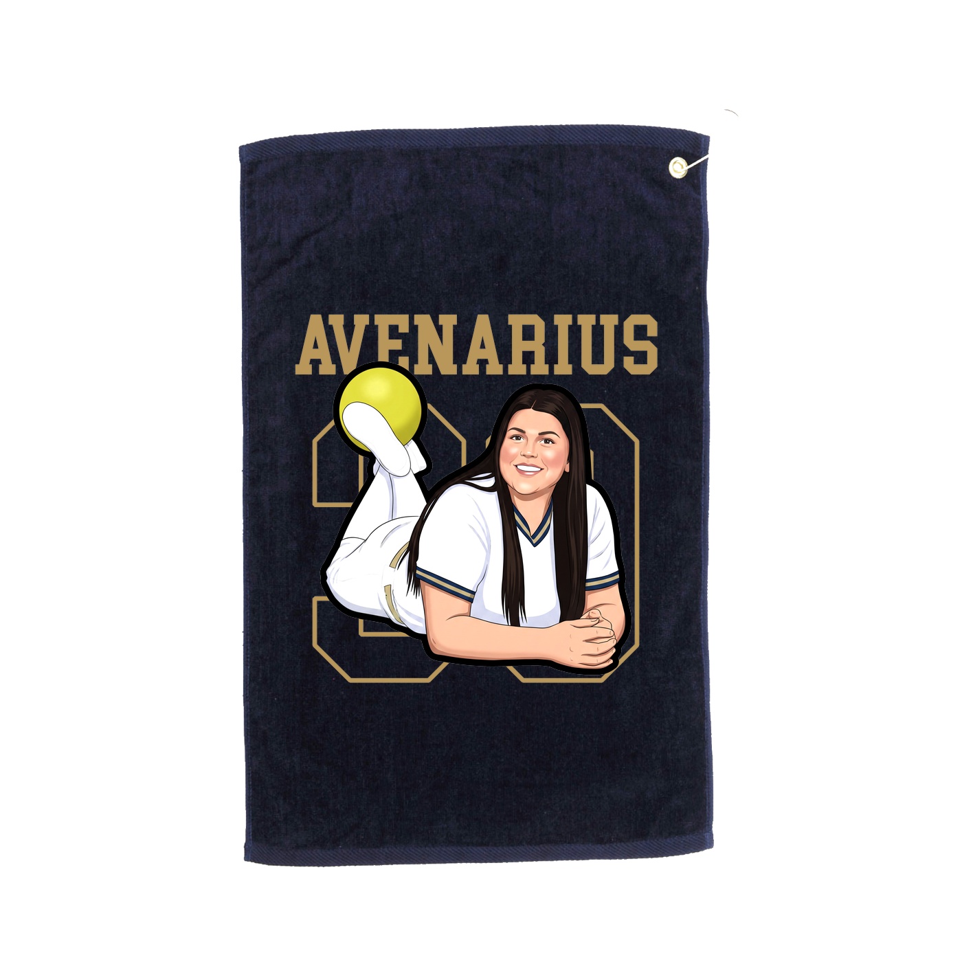 Golf Towel — Shirsey in Navy