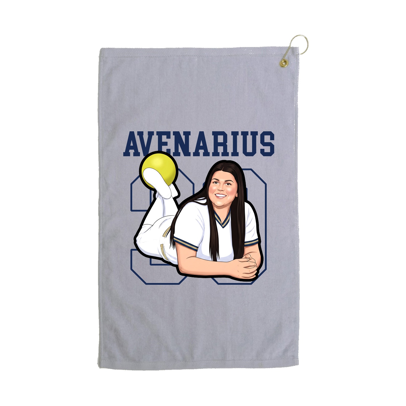 Terry Velour Golf Towel