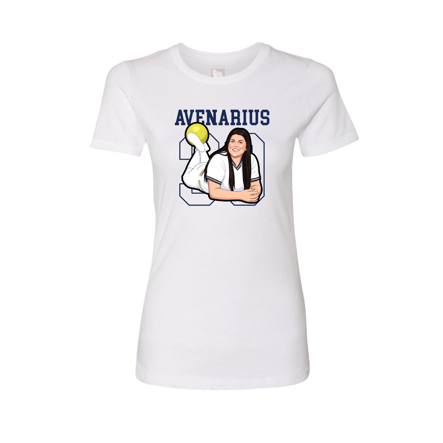 Fitted Women's Tee — Shirsey in White
