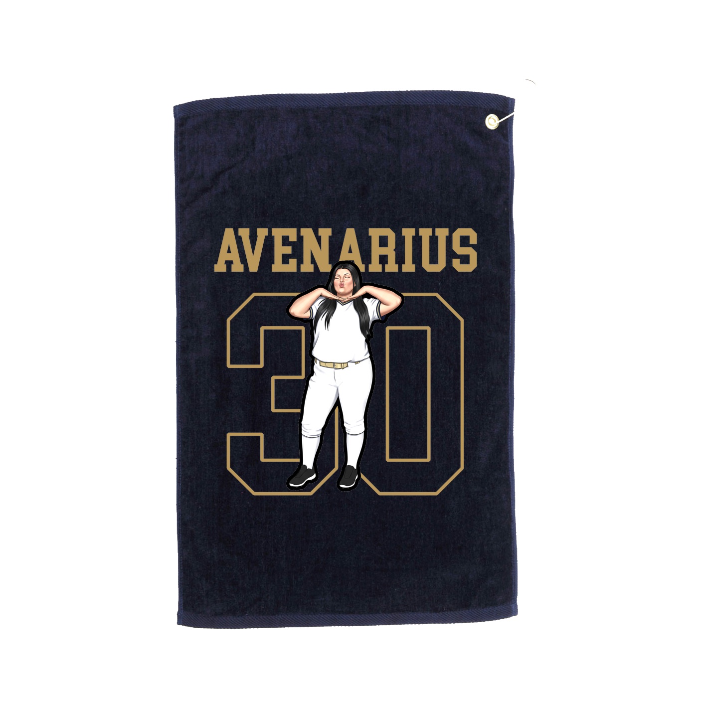 Golf Towel — Shirsey in Navy