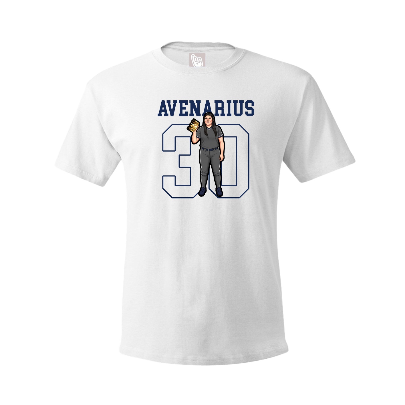 Youth Tee — Shirsey in White
