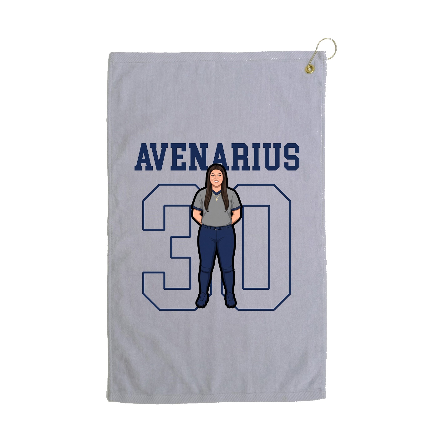 Golf Towel — Shirsey in Grey