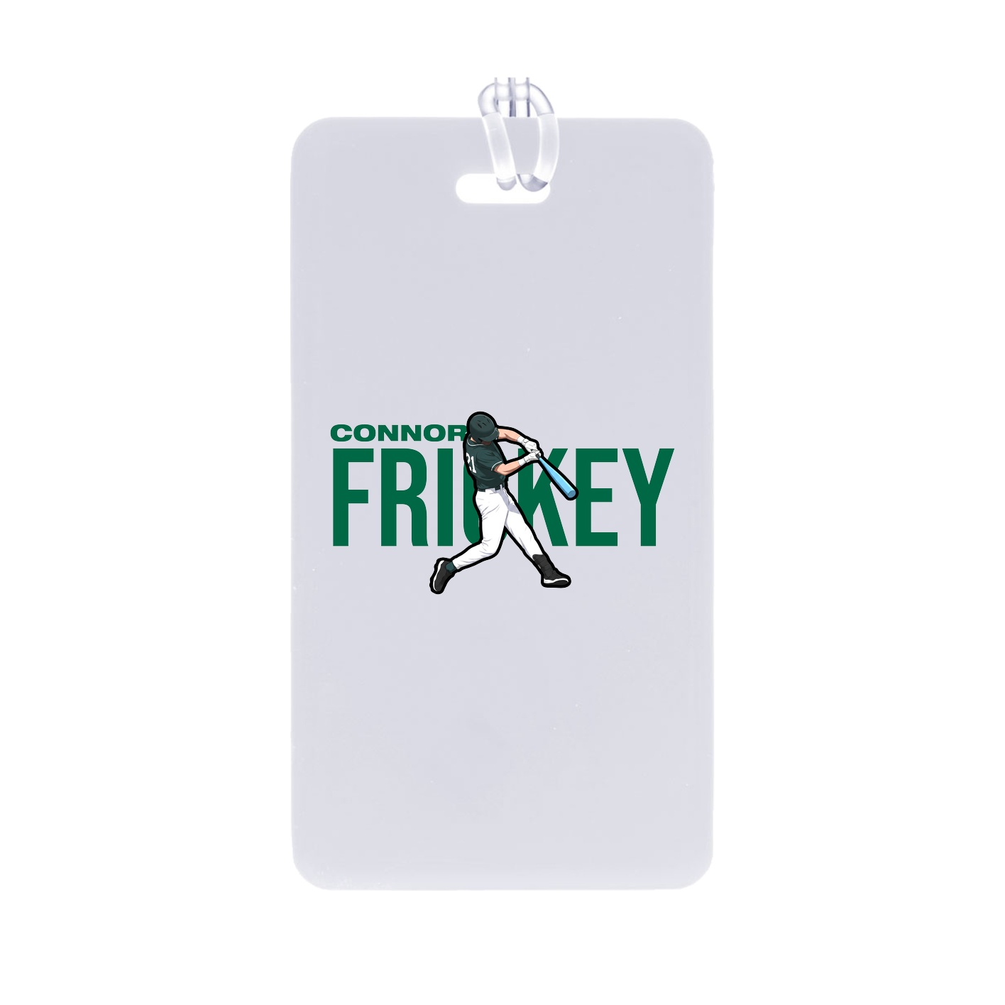 Bag Tag — Player Name in Classic