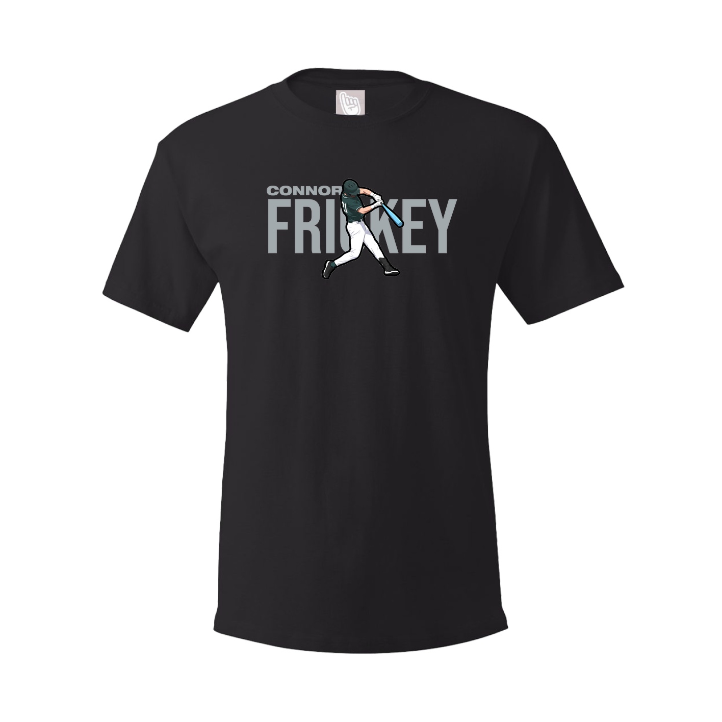 Youth Tee — Player Name in Black