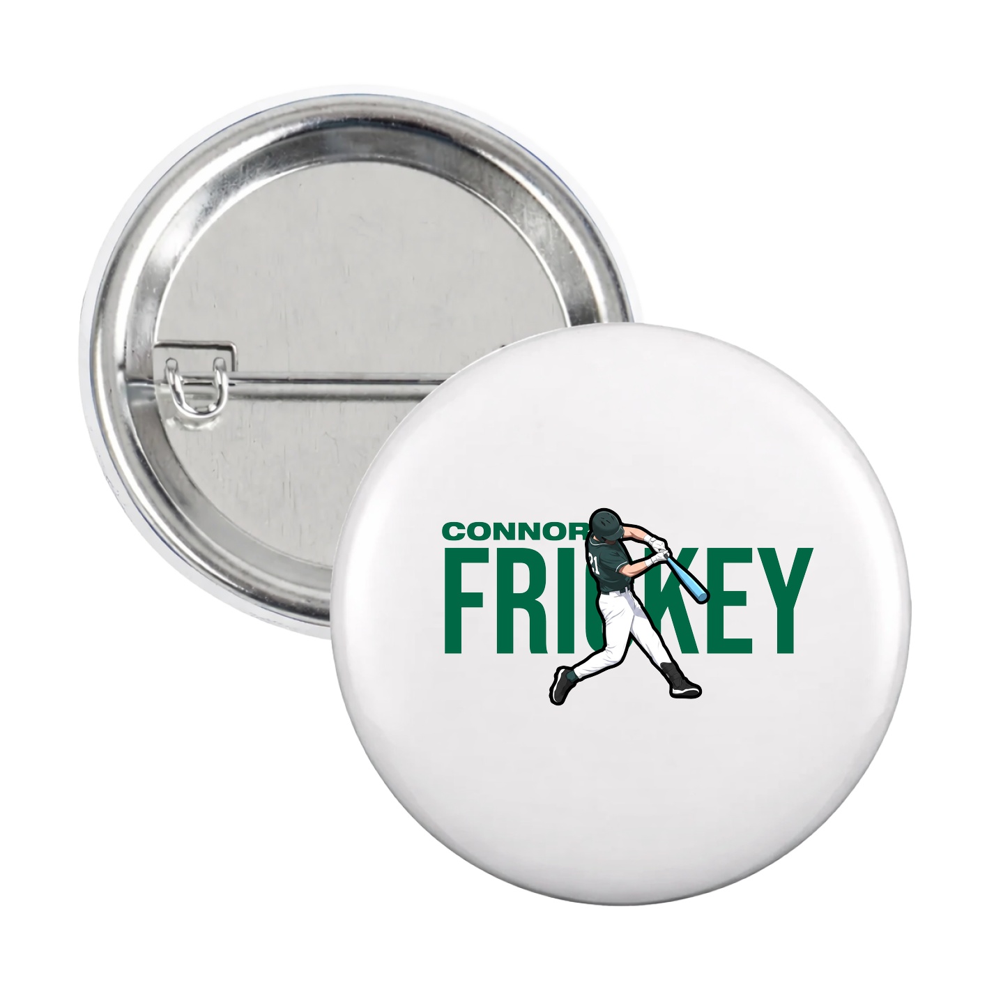 Game Day Button — Player Name in White