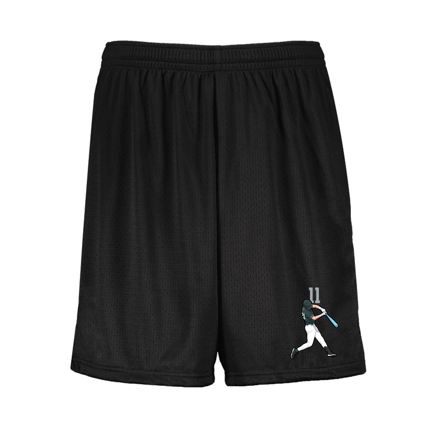 Shorts — Number Top in Black