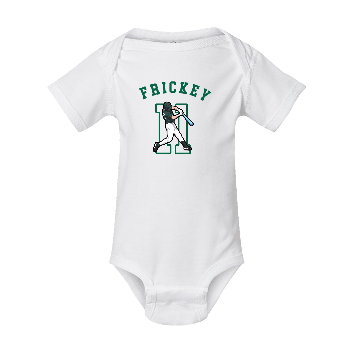 Baby Onesie — Shirsey Arch in White