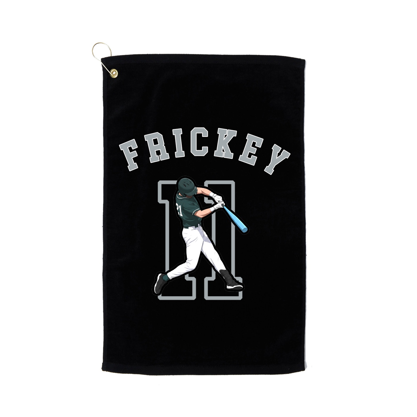 Golf Towel — Shirsey Arch in Black