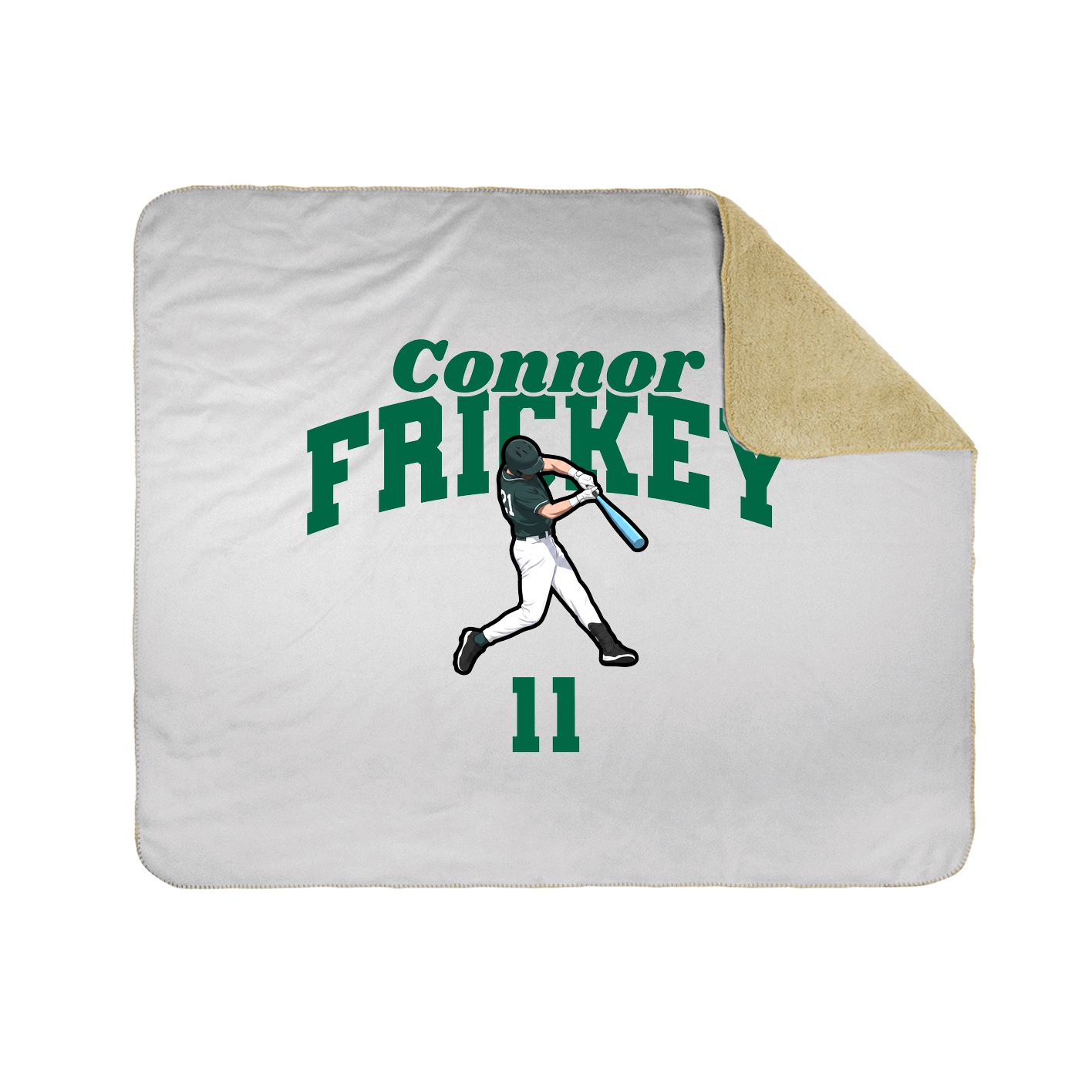 Throw Blanket — Signature Arch in White