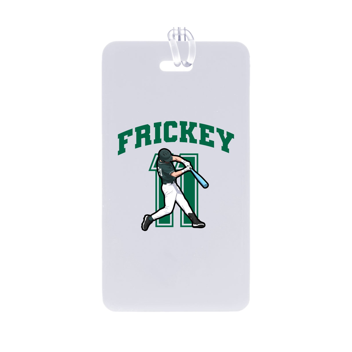 Bag Tag — Number in Classic