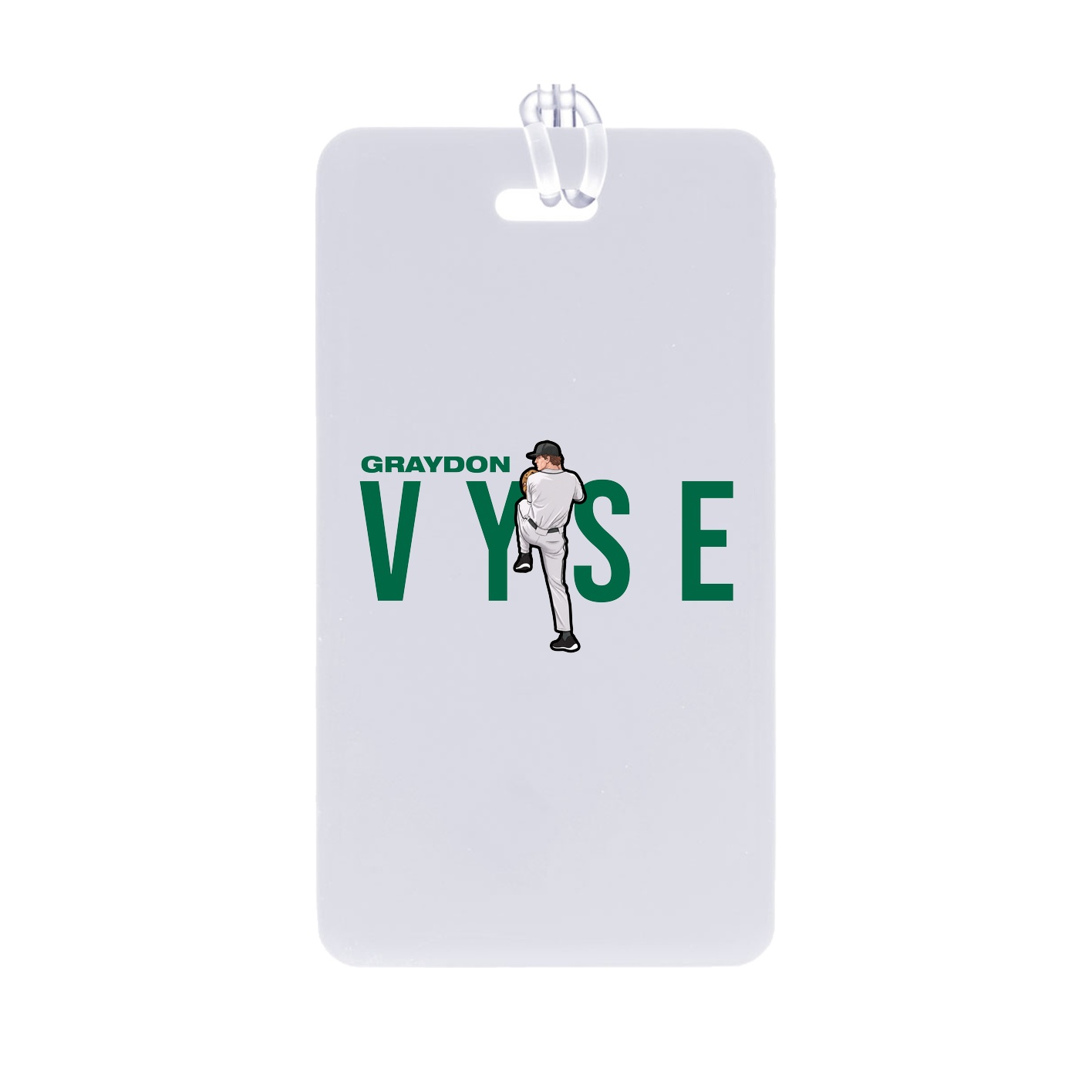 Bag Tag — Player Name in Classic