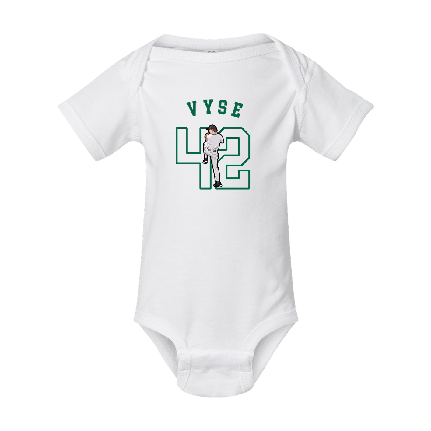 Baby Onesie — Shirsey Arch in White
