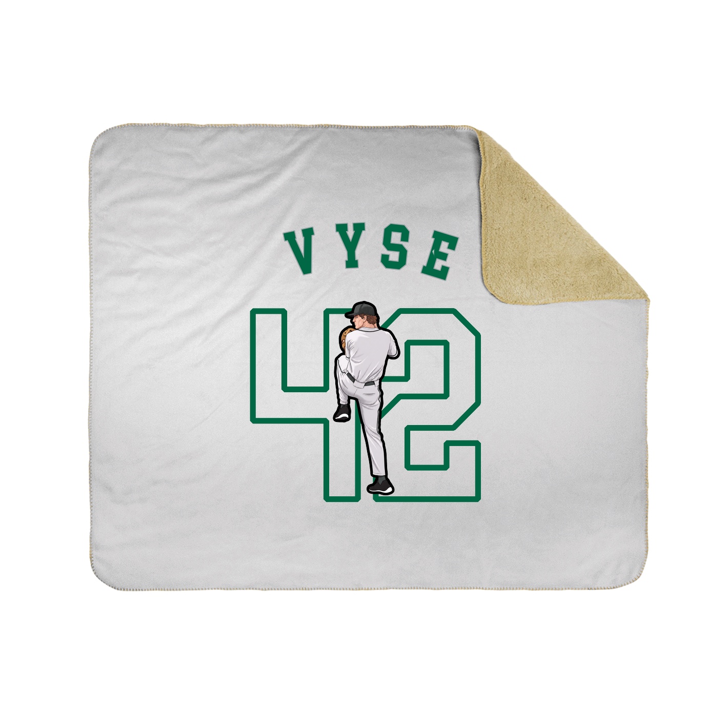 Throw Blanket — Shirsey Arch in White