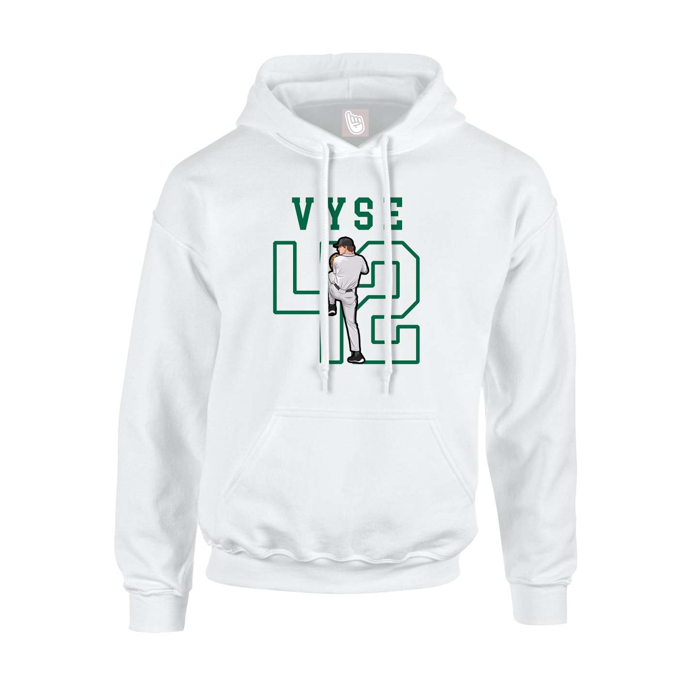 Youth Hoodie — Shirsey in White
