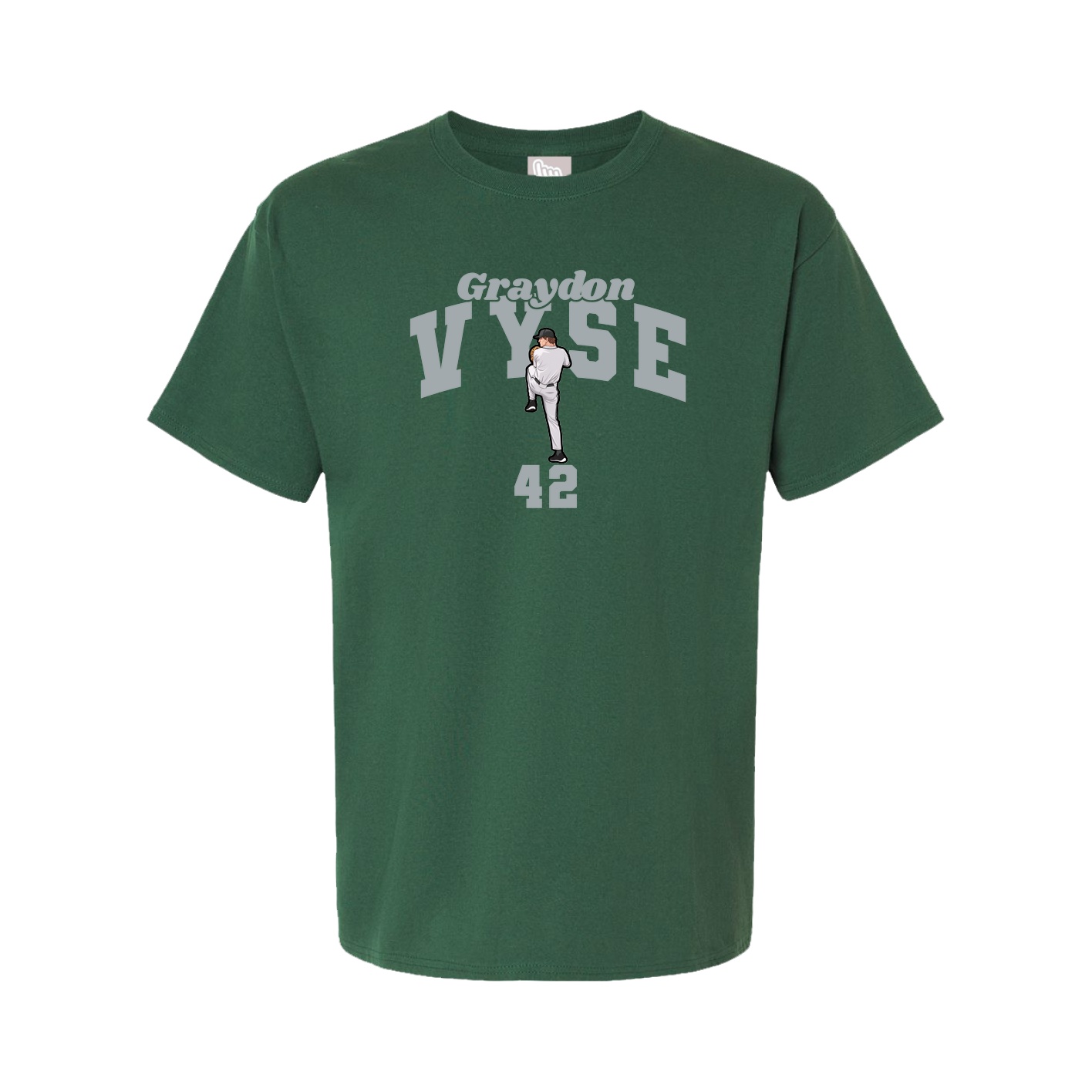 Tee — Signature Arch in Green