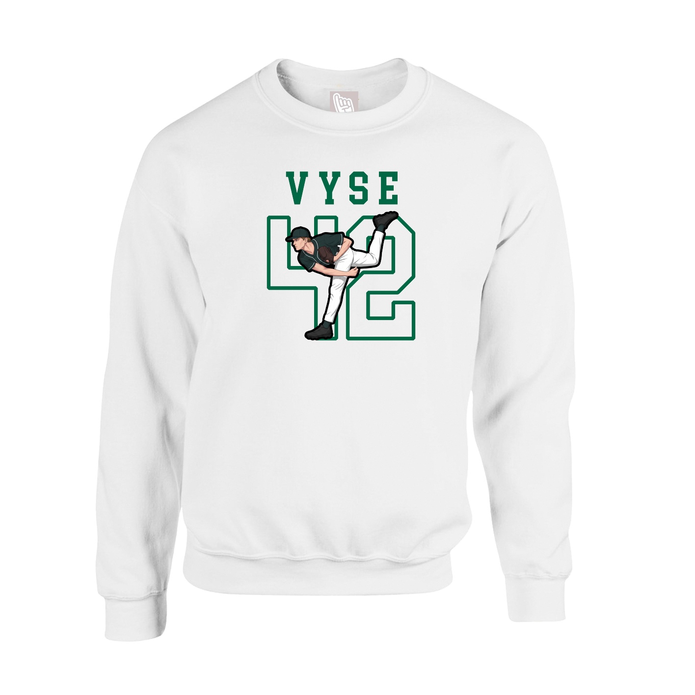 Fleece Crew — Shirsey in White