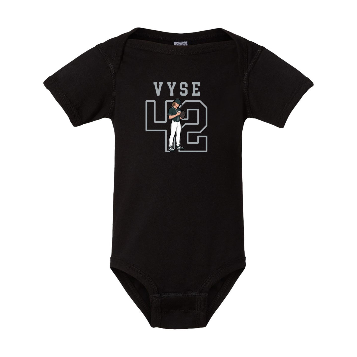 Baby Onesie — Shirsey in Black