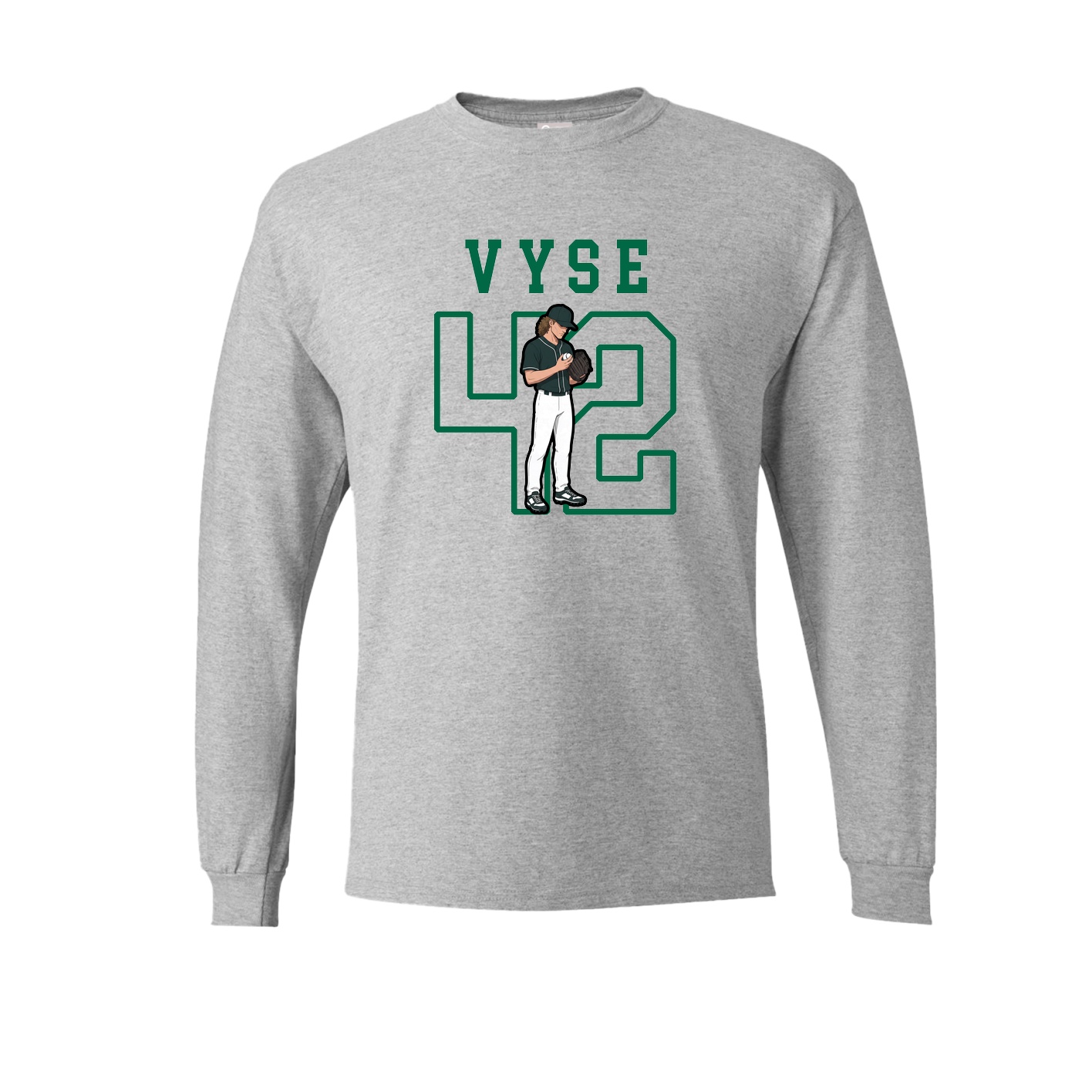 Long Sleeve Tee — Shirsey in Grey