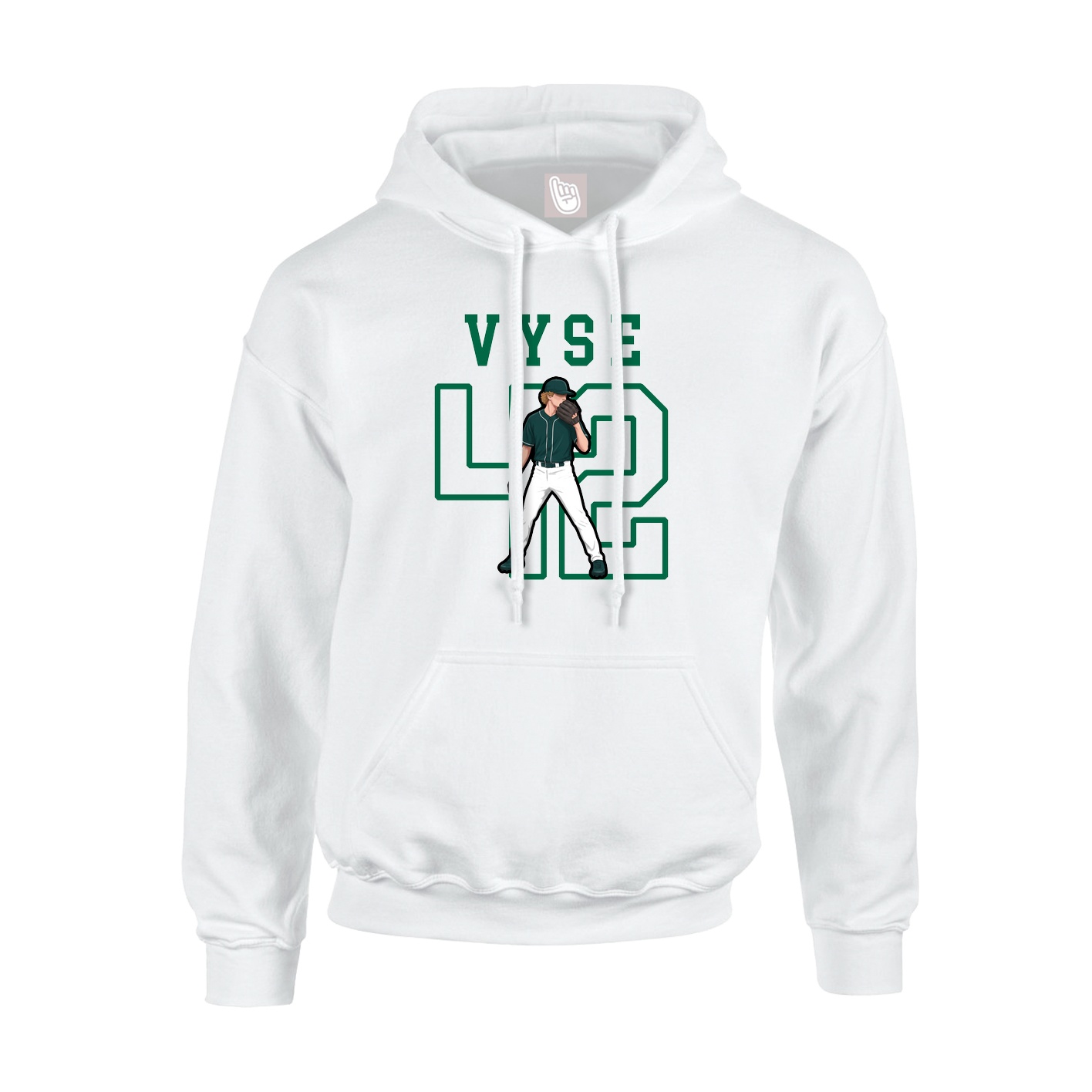 Youth Hoodie — Shirsey in White