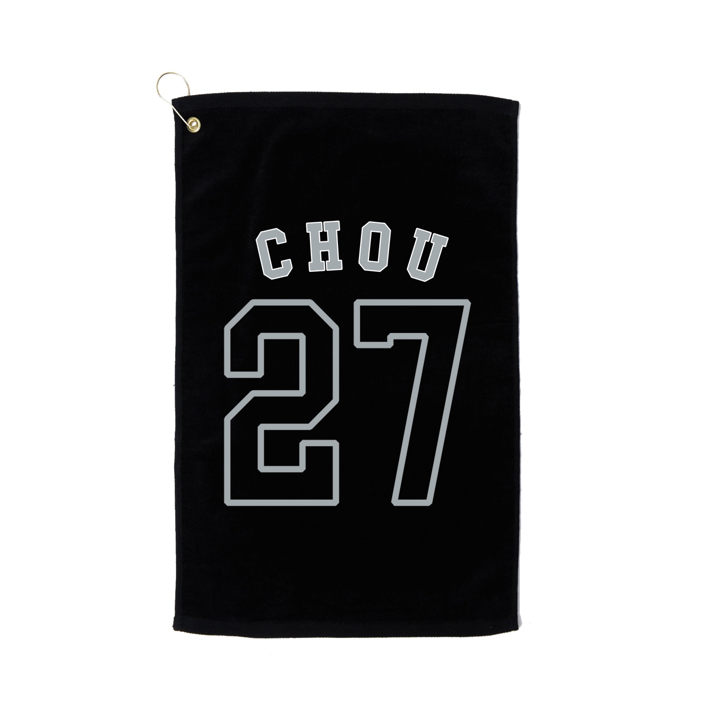 Golf Towel — Shirsey Arch in Black