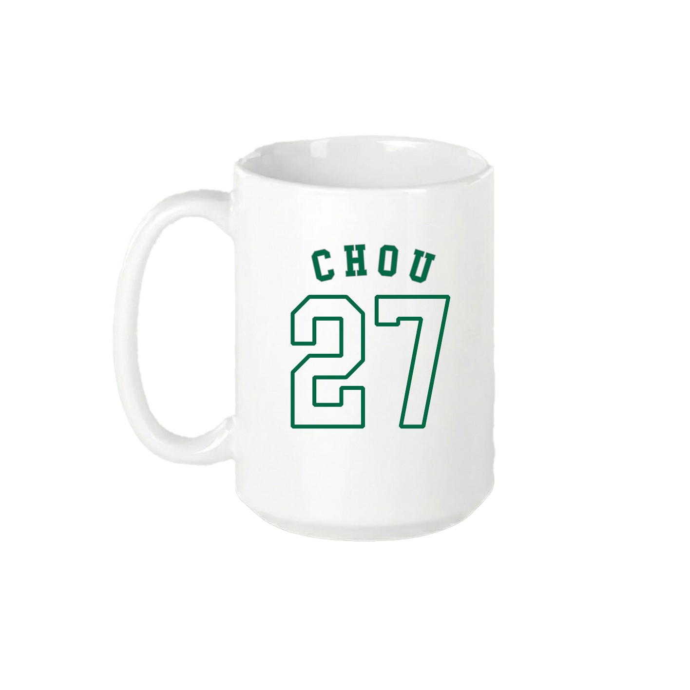 15oz Coffee Mug — Shirsey Arch in White