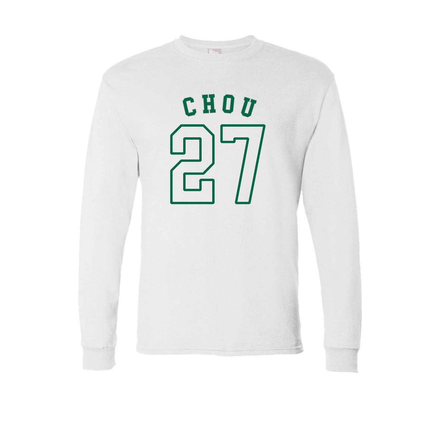 Long Sleeve Tee — Shirsey Arch in White