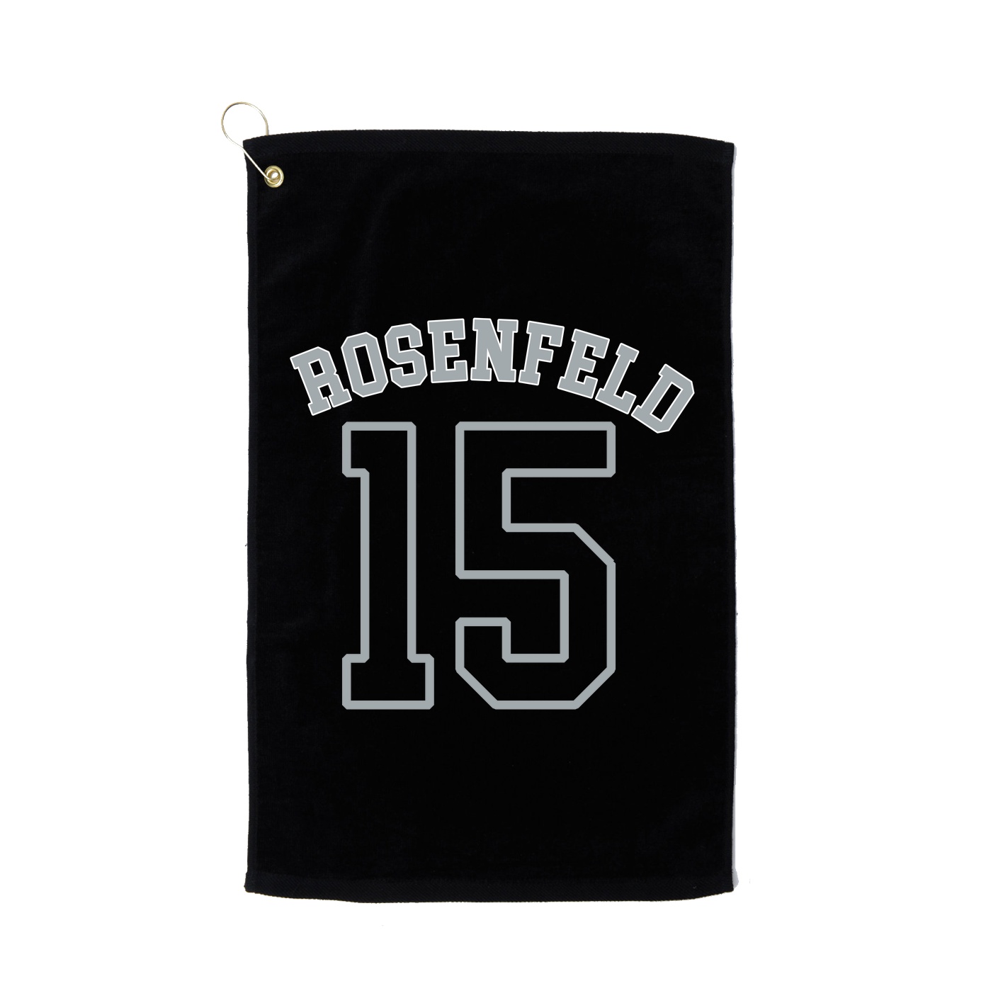 Golf Towel — Shirsey Arch in Black