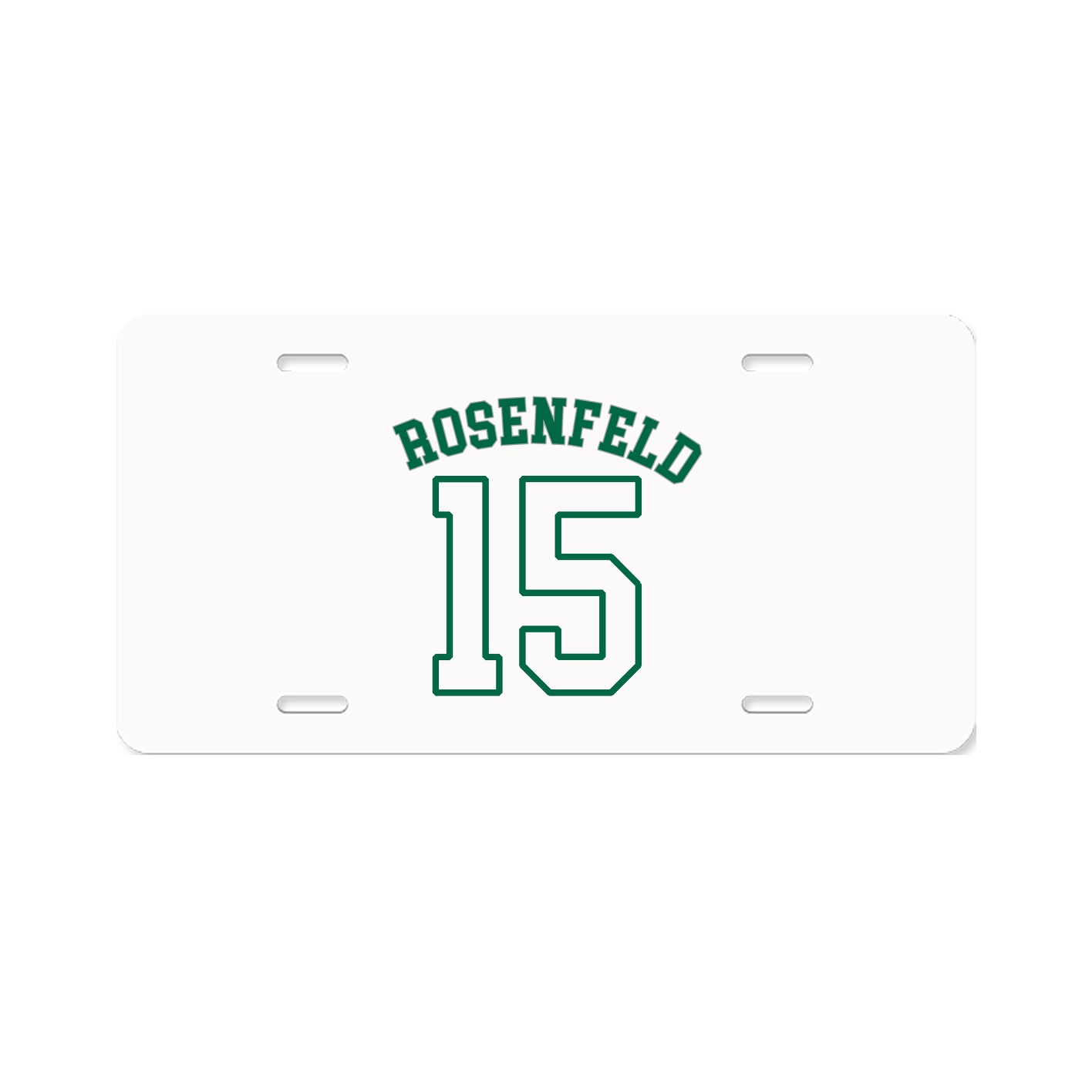 License Plate — Shirsey Arch in Classic