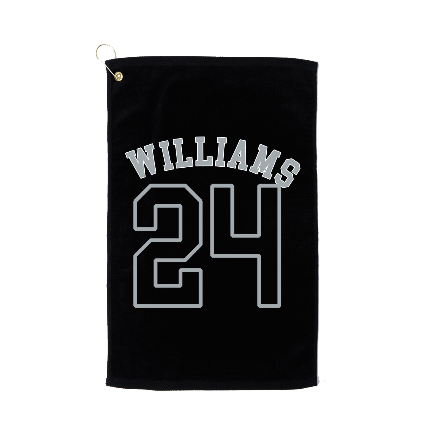Golf Towel — Shirsey Arch in Black