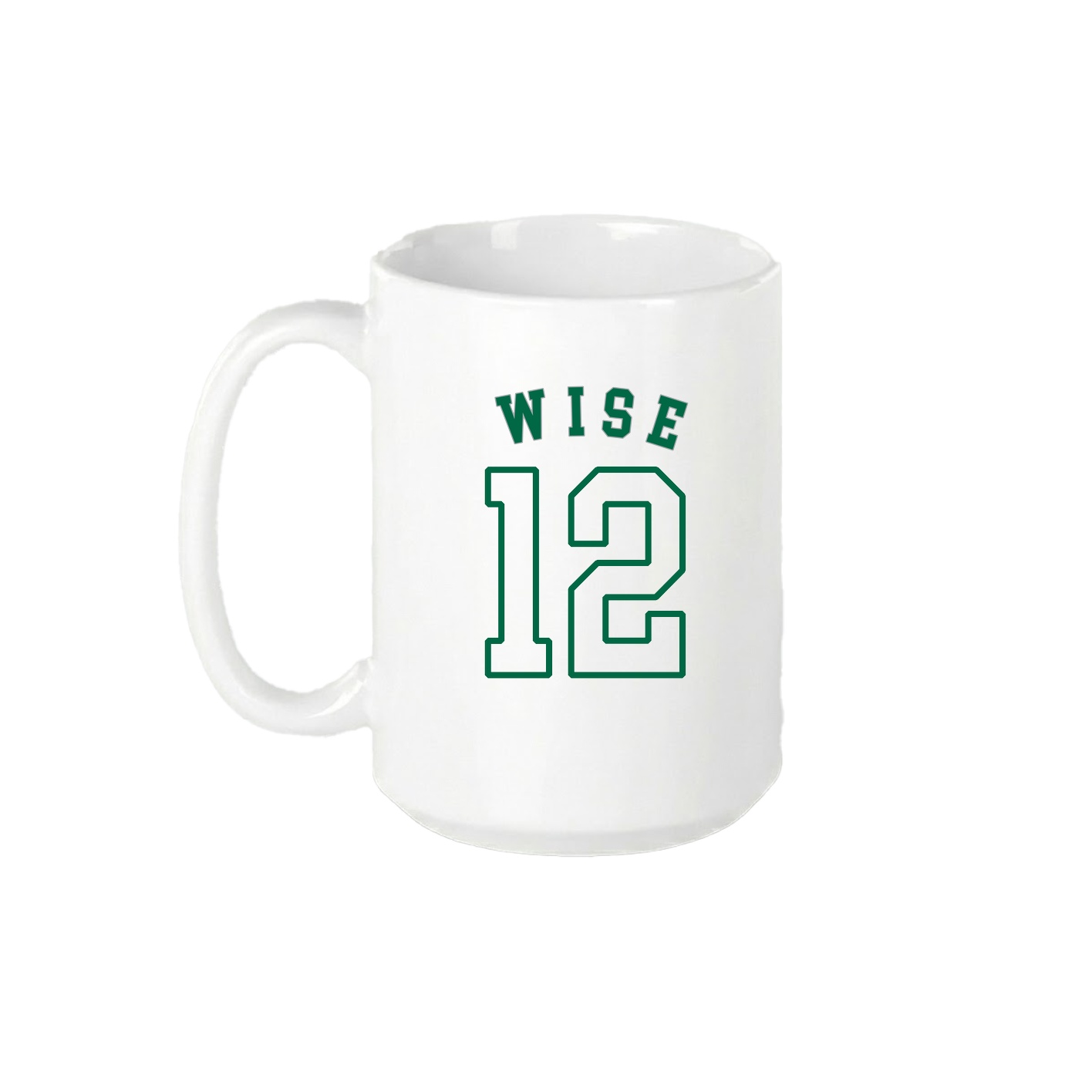 15oz Coffee Mug — Shirsey Arch in White