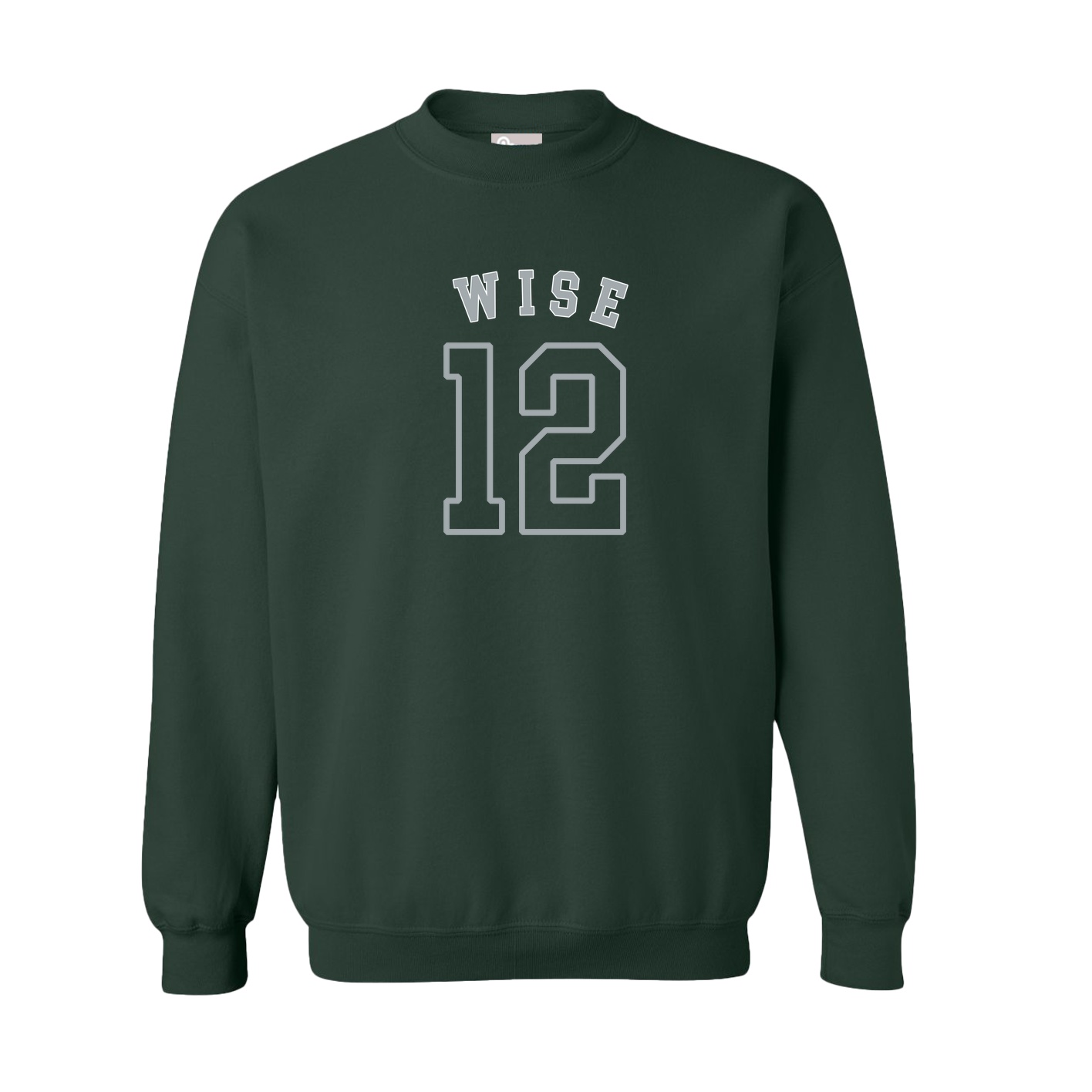 Fleece Crew — Shirsey Arch in Green