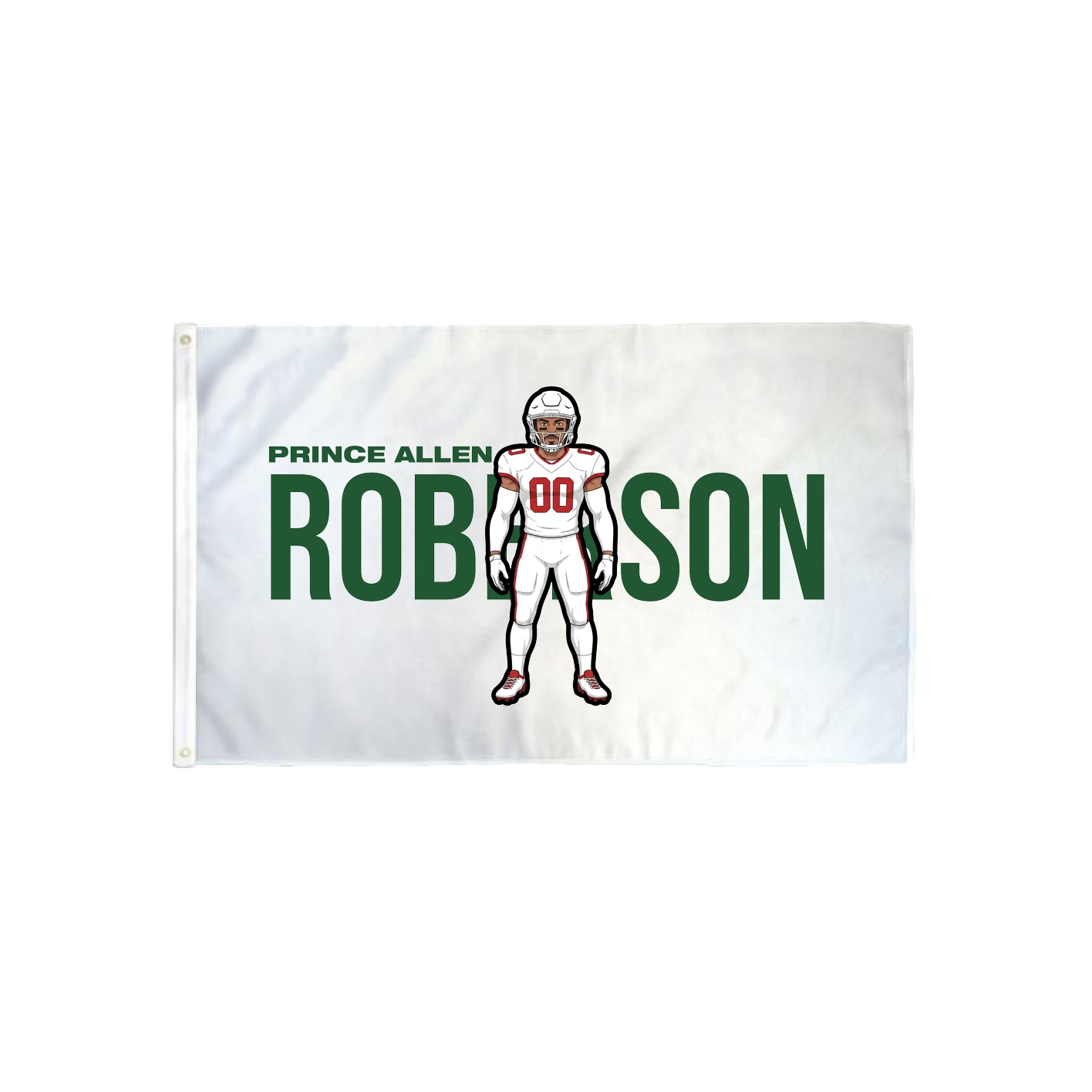 3x5 Flag — Player Name in Classic