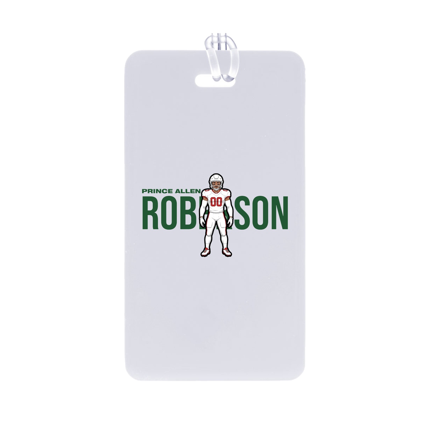 Bag Tag — Player Name in Classic