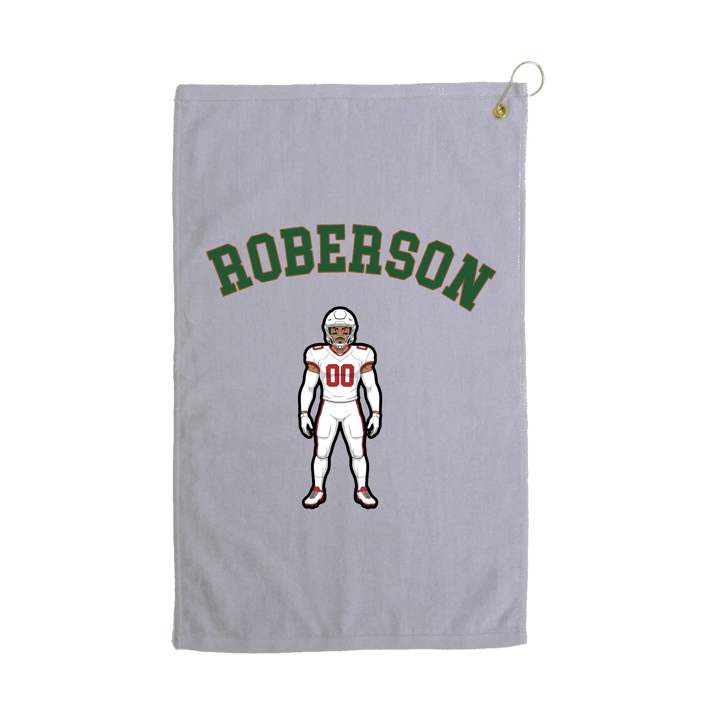 Golf Towel — Shirsey Arch in Grey