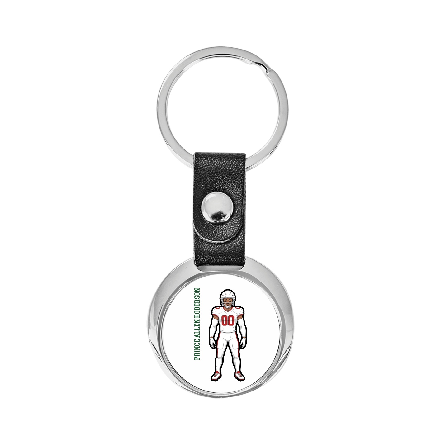 Key Chain — Name Vertical in Classic